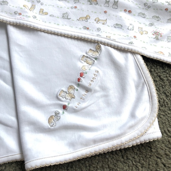 Fox and Bunny Baby blanket - Picture 4 of 13